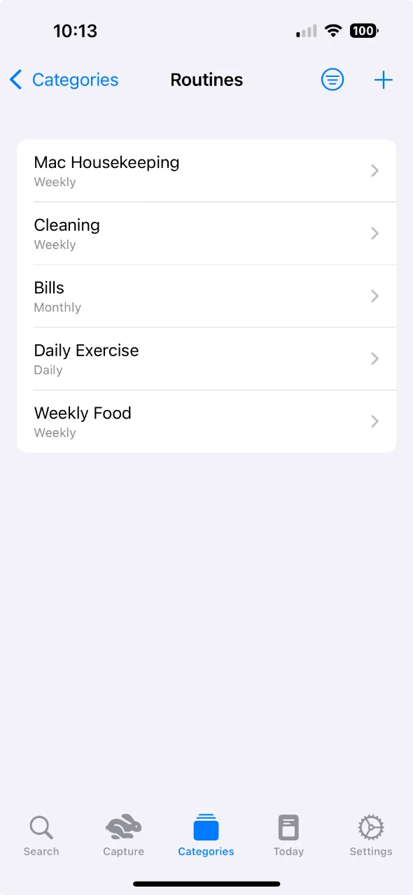 Memphemera Routines Page